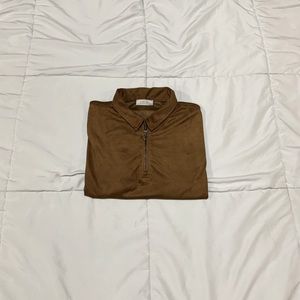 ZARA Zip-up Polo